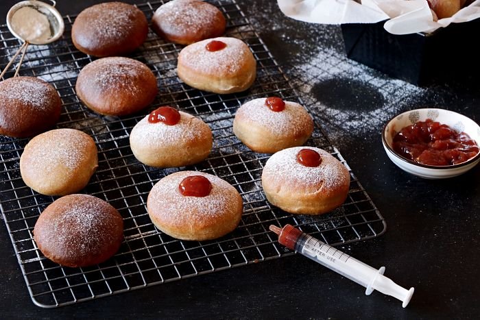 Gastronomía israelí. Receta de sufganiot para Jánuca con deliciosos  rellenos - Itón Gadol