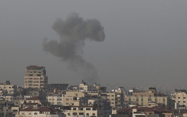 La Fuerza Aérea Israelí Atacó Gaza En Respuesta Al Lanzamiento De Cohetes Y Luego De Fuertes 2971